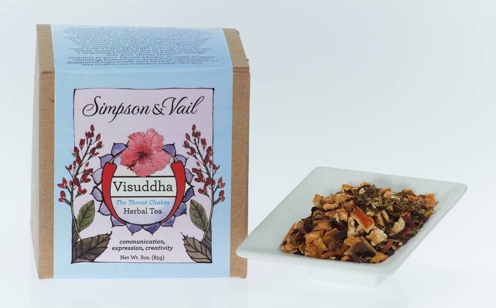 Simpson & Vail - 3oz Box Chakra Tea - Throat
