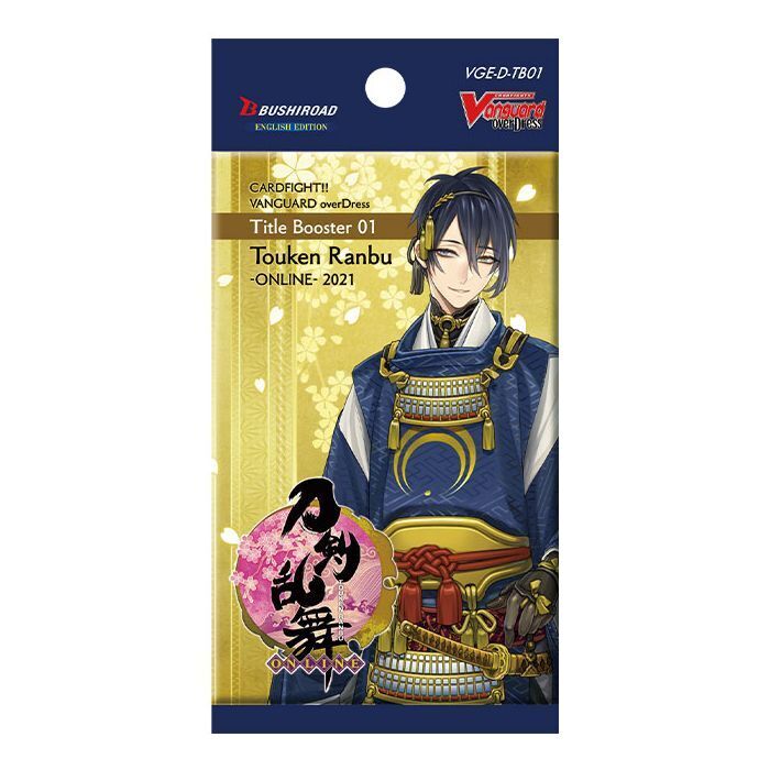 Cardfight Vanguard Overdress: Touken Ranbu ONLINE- Booster Pack 2021