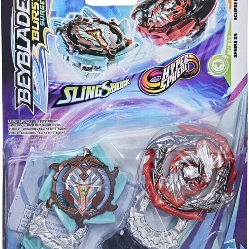 Beyblade Burst Surge Sphinx S4 vs Eclipse EVO Devolos D5