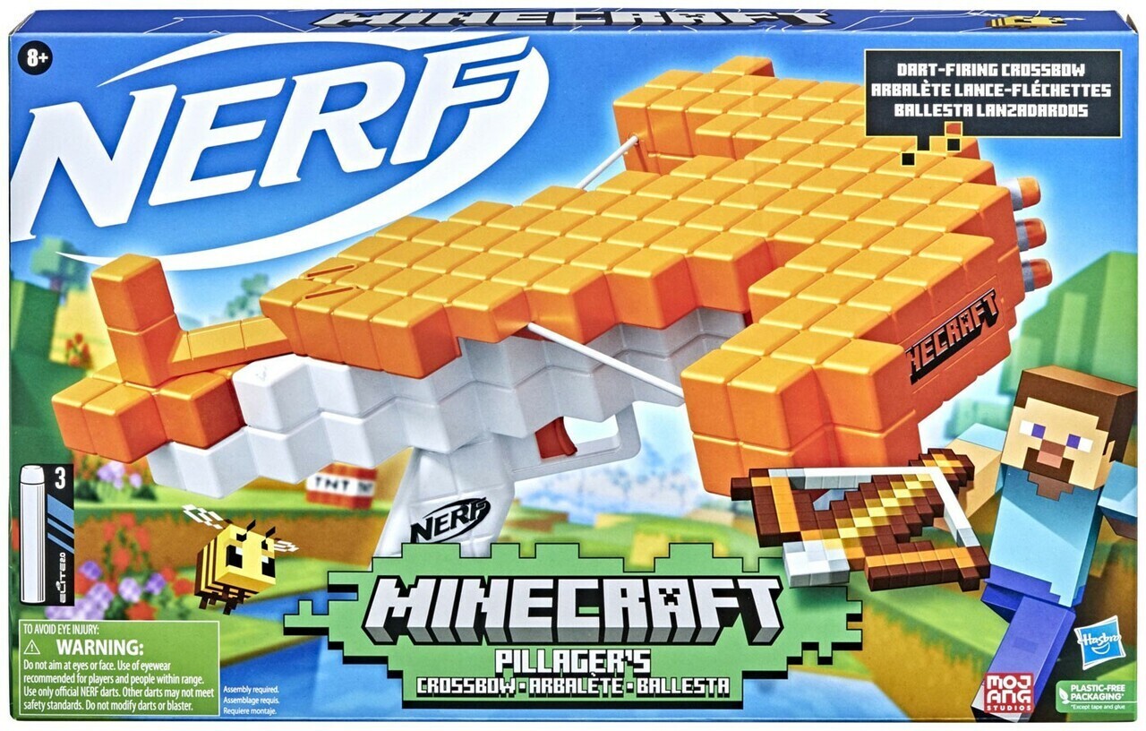 Minecraft Pillagers Crossbow NERF