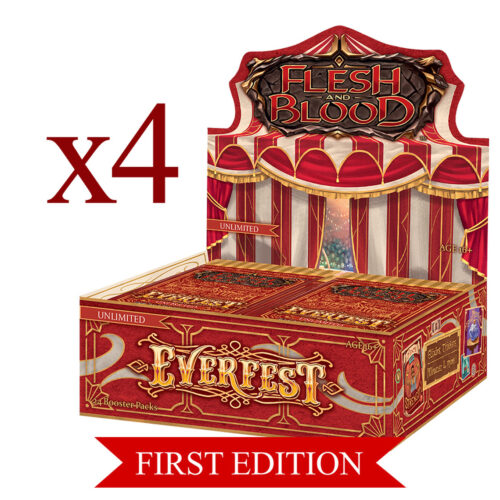 Flesh and Blood – Everfest (1st Edition) Booster Case (4 Boxes)
