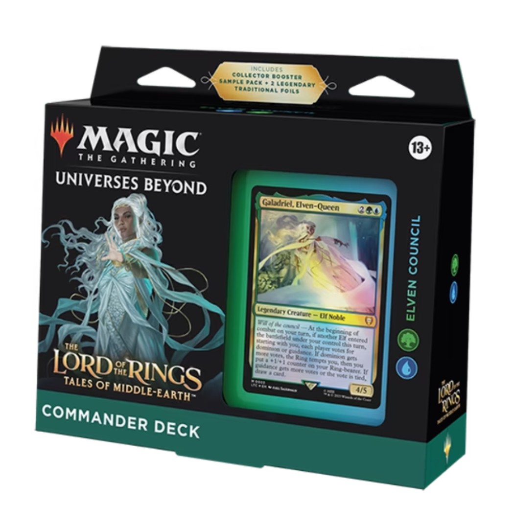 Magic: the Gathering the Lord of the Rings: Tales of Middle-Earth Commander Deck Elven Council