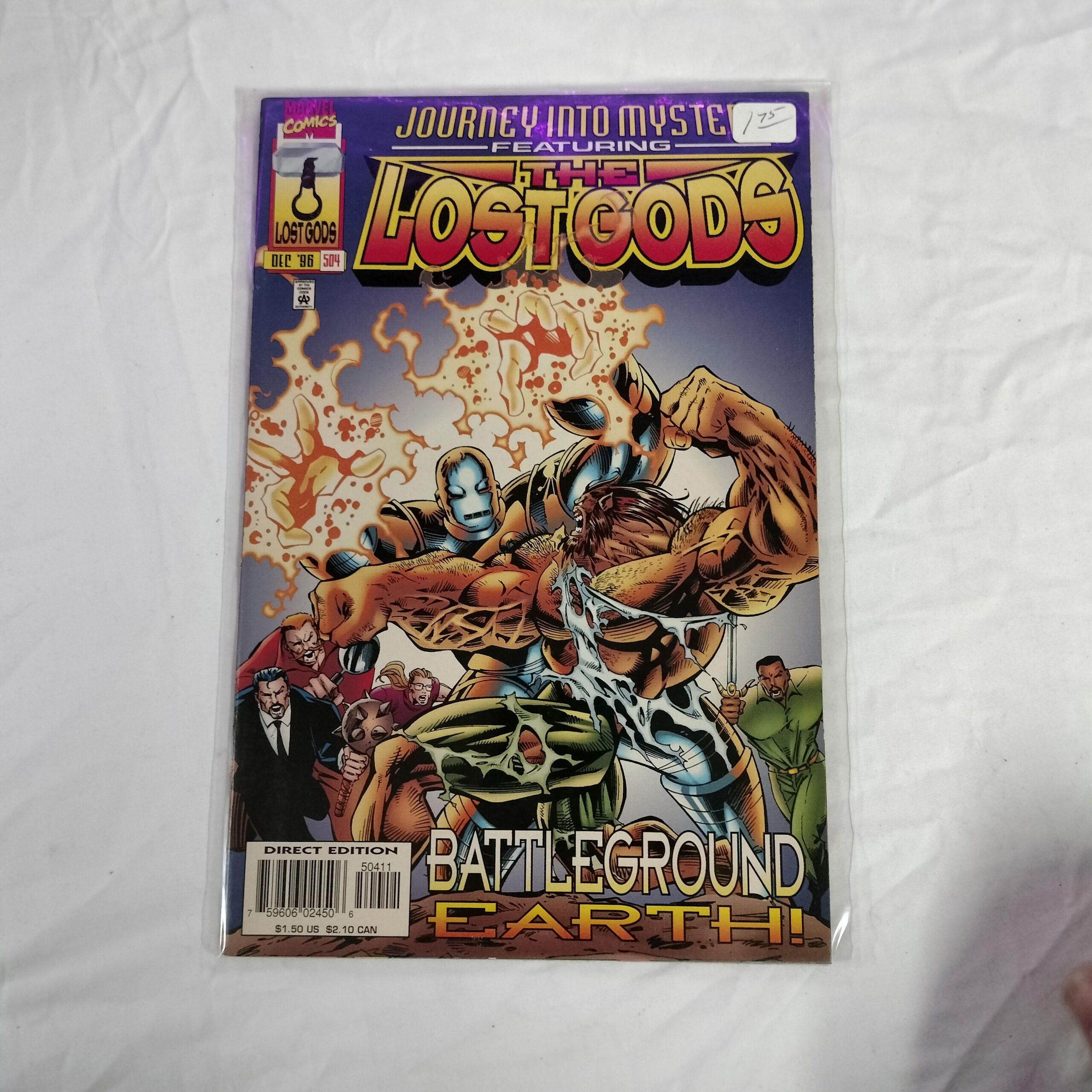 Journey into Mystery (1996 Series) Journey into Mystery #504 (Direct Edition) issue 504 ( Journey Into Mystery Direct #504 Box 26 ) Journey into Mystery (1996 Series) Journey into Mystery #504 (Direct Edition) issue 504 ( Journey Into Mystery Direct #504 Box 26 )