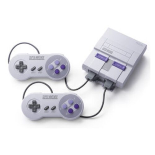 Super Nintendo SNES Classic Edition 2 Player Pak with 21 Built-In Games