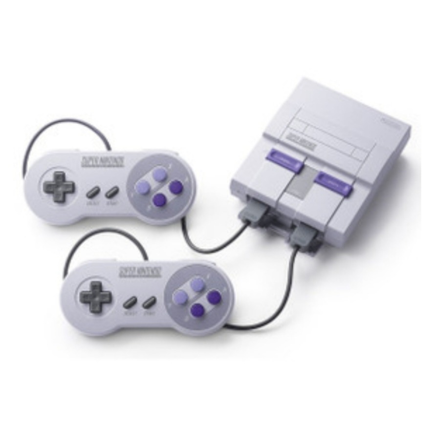 Super Nintendo SNES Classic Edition 2 Player Pak with 21 Built-In Games