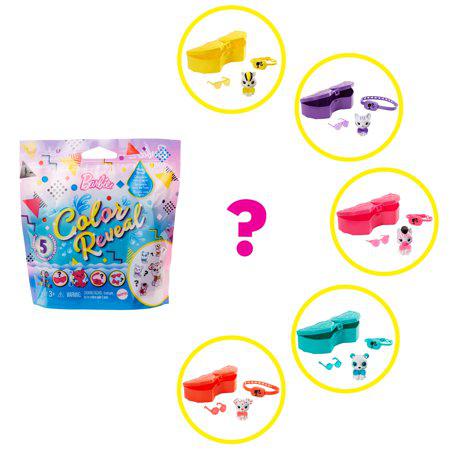 Barbie Mattel Color Reveal Pets Monochrome Series