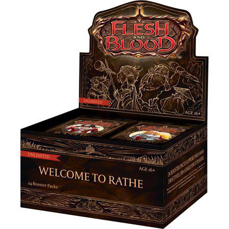 Flesh & Blood Trading Card Game Welcome to Rathe Booster Box [Unlimited Edition