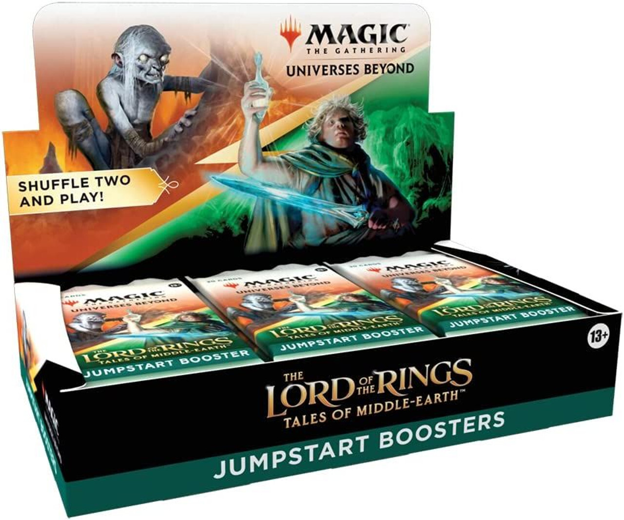 Magic The Gathering The Lord of The Rings: Tales of Middle-Earth Jumpstart Booster Box (18 Packs) Magic The Gathering The Lord of The Rings: Tales of Middle-Earth Jumpstart Booster Box (18 Packs)