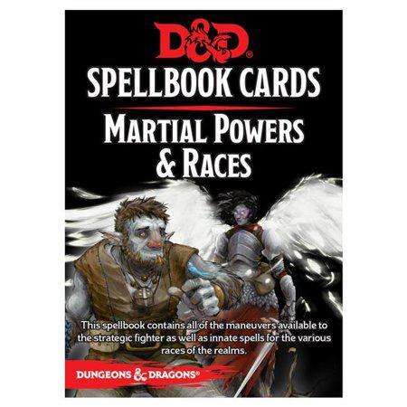D&D: Spellbook Cards: Martial Deck