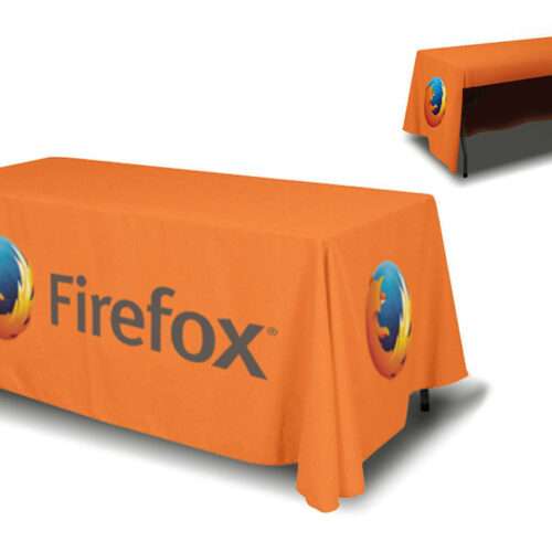 Table Cover 3 sided (Open Back)