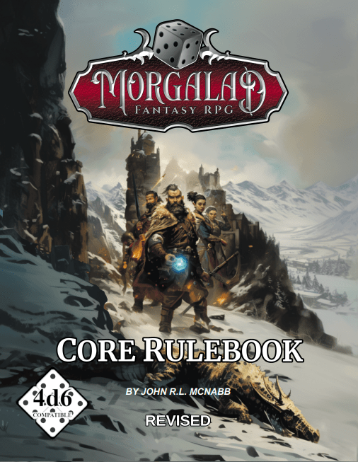 Morgalad Fantasy RPG Core Rulebook Revised Edition