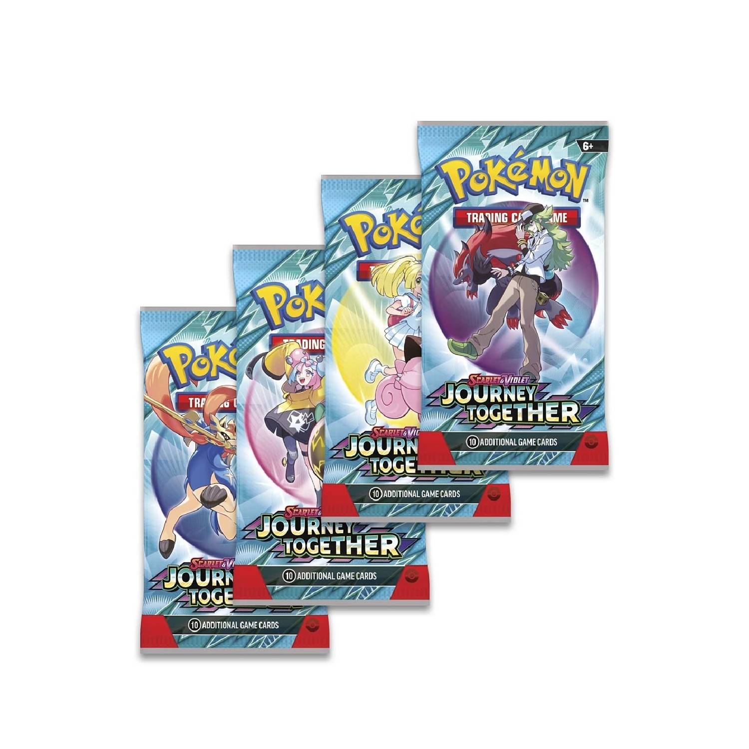 Pokémon Journey Together Booster Pack UPC 196214119031