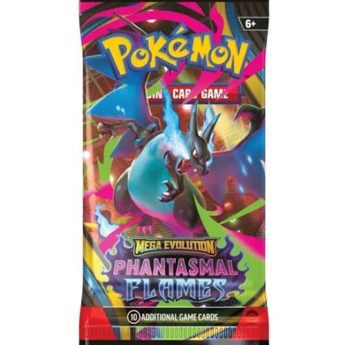 Pokemon TCG: Mega Evolution Phantasmal Flames Booster Pack