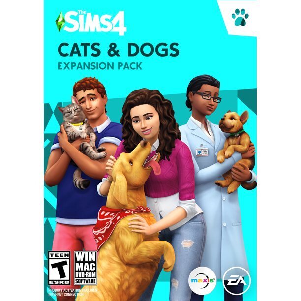 The Sims 4 Cats & Dogs Expansion Pack - Electronic Arts, PC, 014633368871