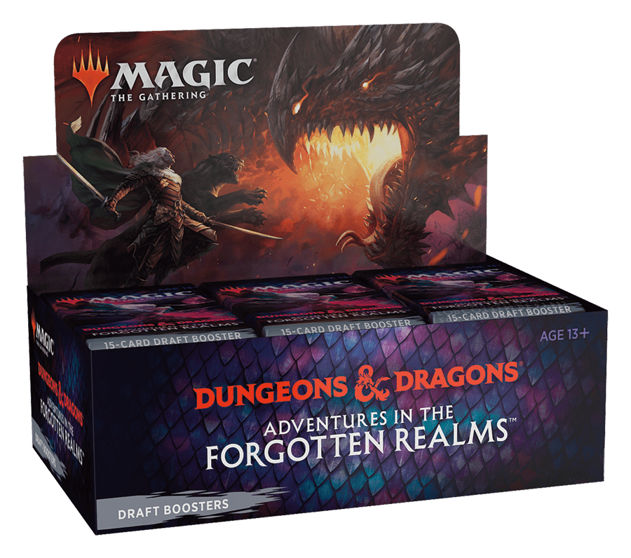 Magic: The Gathering Adventures in the Forgotten Realms Draft Booster Box | 36 Packs
