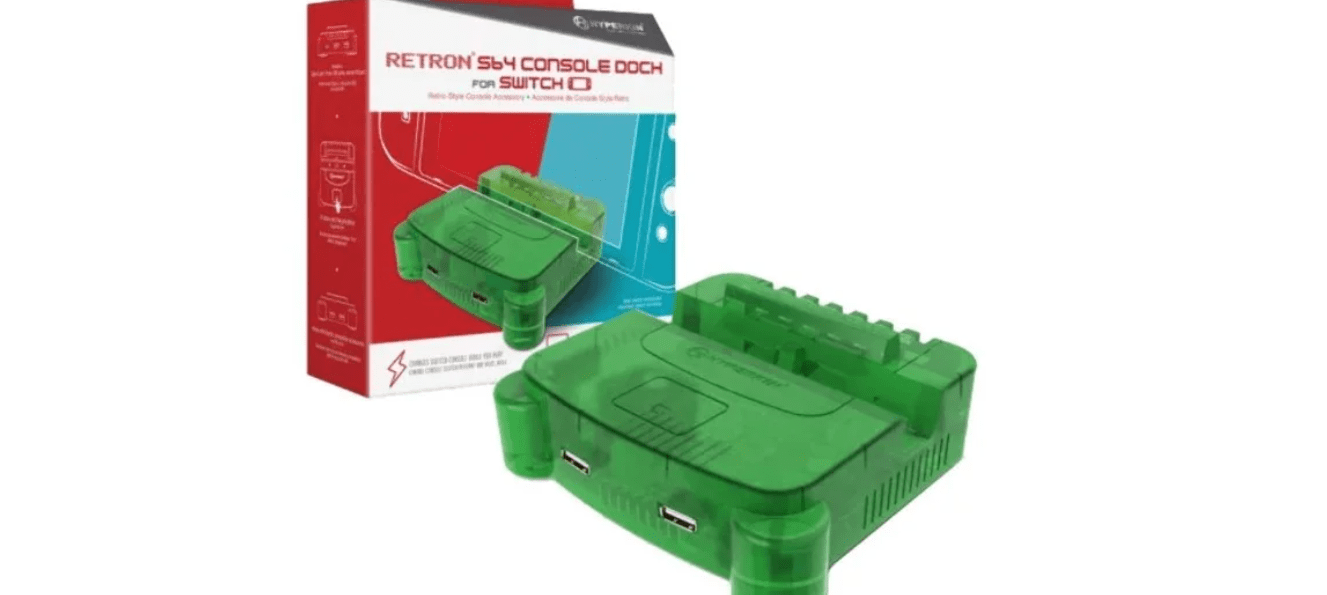 Hyperkin Retron S64 Console Dock for Nintendo Switch (videogames)