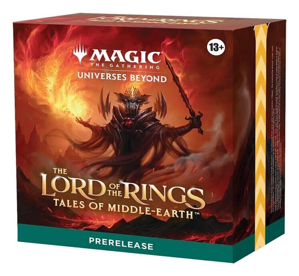 Lord of the Rings Tales of Middle Magic Pre Release Prerelease Kit Box Pack 6/16