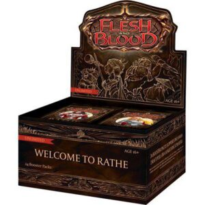Flesh & Blood Trading Card Game Welcome to Rathe Booster Box [Unlimited Edition