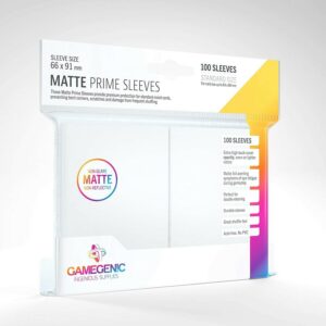 Game Genic GG1029 DP - Matte Prime Sleeves, White