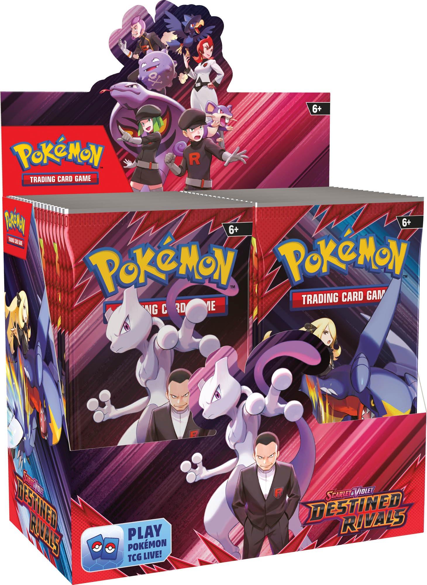 Pokemon Destined Rivals Booster Display Box UPC 196214123182