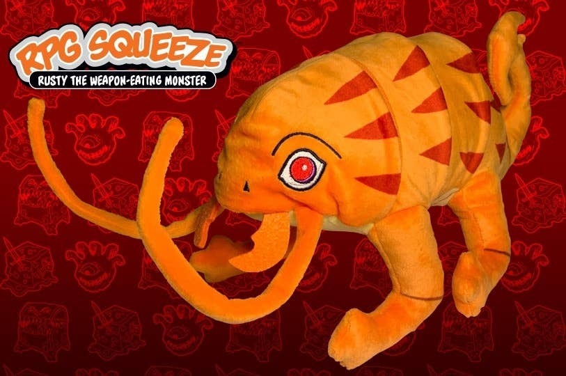 Rusty the Plush Monster