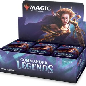 Magic: The Gathering Commander Legends Draft Booster Box | 24 Booster Packs