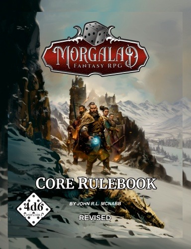 Morgalad Fantasy RPG Core Rulebook Revised Edition